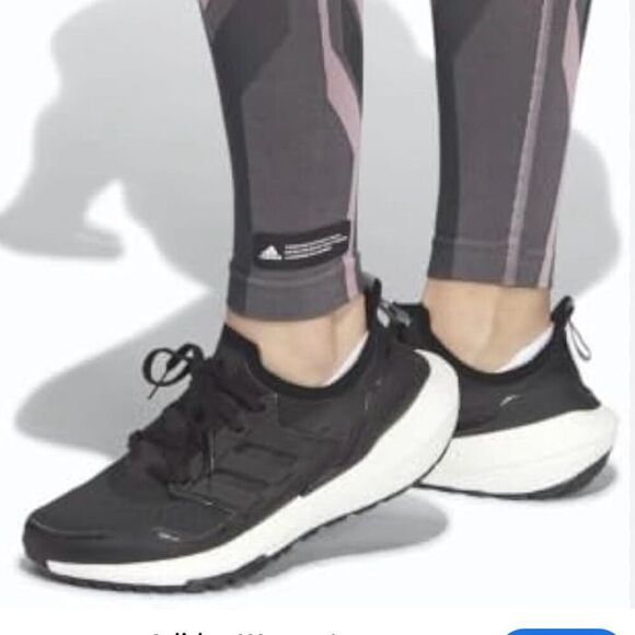 ADIDAS | Formotion Compression Sculpt Two-Tone Tights Magic Mauve Carbon | Small - Picture 3 of 10